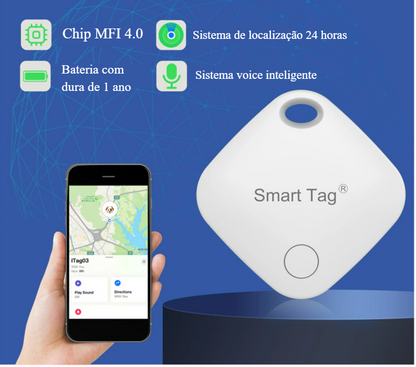 Smart Air Tag GPS via Bluetooth