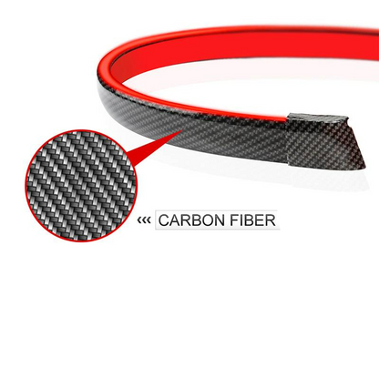 Break-Light Fita em LED Universal Carbon Fiber