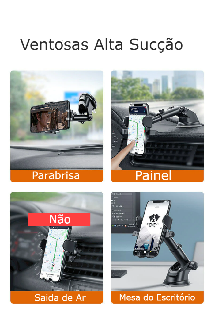 Suporte de Celular para Painel de Carros- IC2600