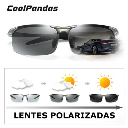 Óculo Fotocromático para Dirigir com Lentes Polarizadas CoolPandas