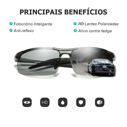 Óculo Fotocromático para Dirigir com Lentes Polarizadas CoolPandas