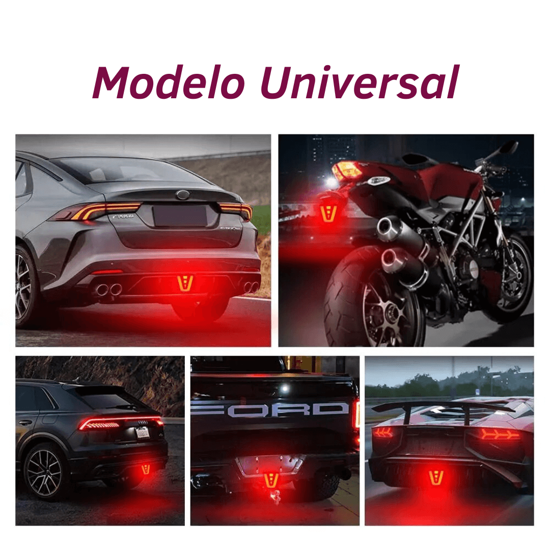 Brake Light em Led Sport F1 Safety Sinal