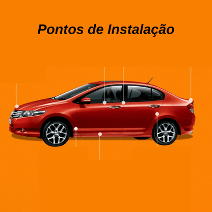 Borracha Automotiva de Vedação Antirruído Universal IC-MAX 5 metros